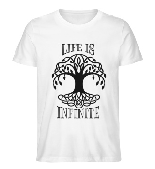 Life is infinitely saying with a tree of life