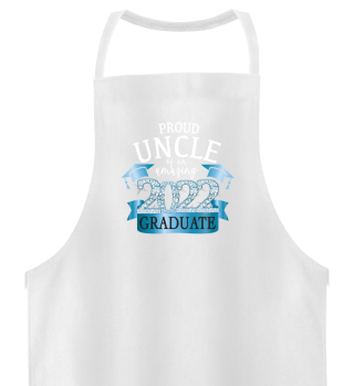 Proud Uncle Of An Amazing Senior of 2022 Blue Classy Stunning Diamond Themed Apparel