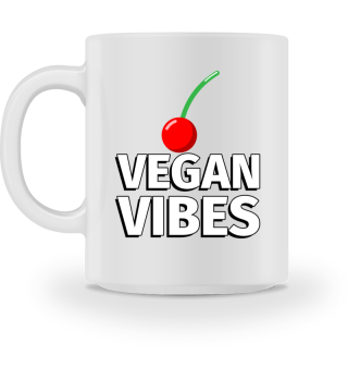 Vegan Vibes Kirsche - Illustration