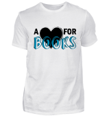 A Heart For Books - White - ENG