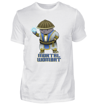 Mortal Wombat - Lustiges Gaming Shirt
