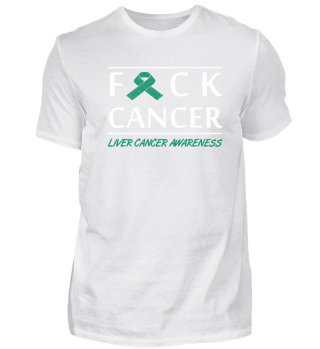 Fck Cancer Shirt liver cancer 