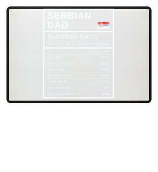 Serbian Dad Nutrition Facts