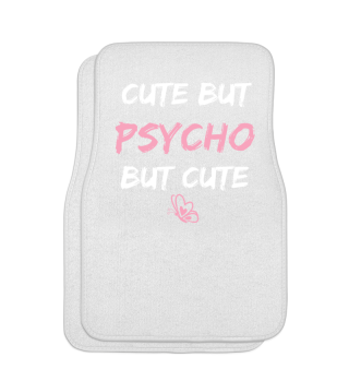 T-Shirt Mädchen cute psycho Geschenk
