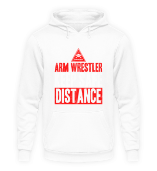 Arm Wrestler Keep Safe Distance