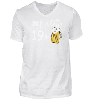 my Age 19+1 20th Birtday Bday T-shirt 