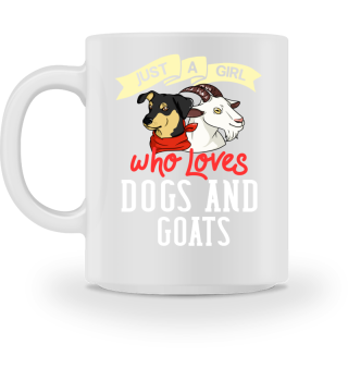Goats And Dogs Gift Farmer