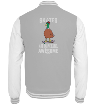 Longboard duck skateboard skater bird