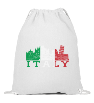 Italy Skyline Flag