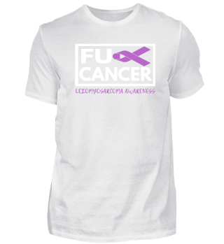 Fck Cancer Shirt leiomysarcoma cancer 