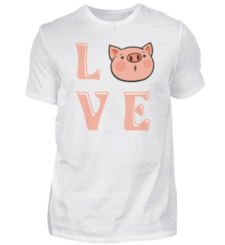 Schwein Schweine Liebe Love Geschenk