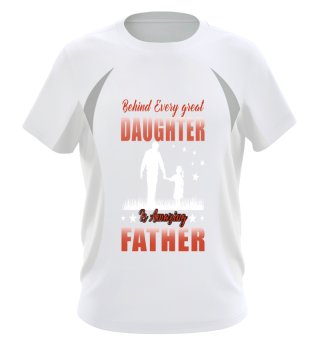 Tolle Tochter großartiger Vater