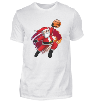 Santa Basketball Basketballer Christmas 