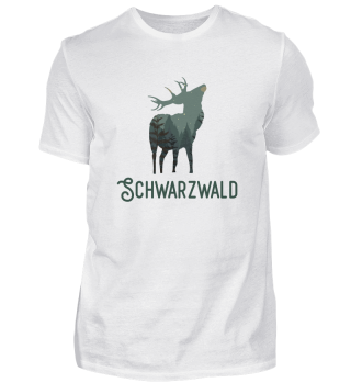 Schwarzwald Hirsch & Wald Schwarzwälder