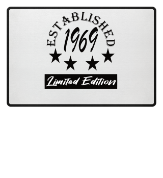 Established 1969 Limited Edition Design