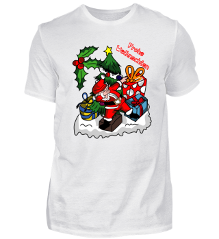 Weihnachts T-Shirt, Santa 