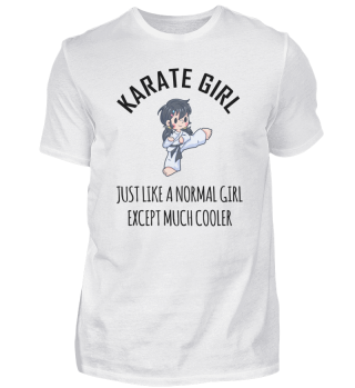 Karate Girl Just Like A Normal Girl