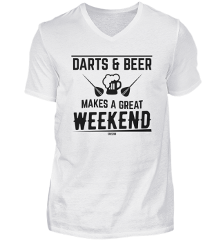 Beer darts player weekend