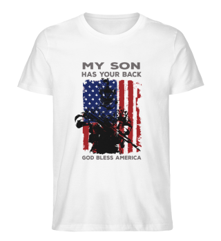 My SON Has Your - God Bless America - Military-b9f6