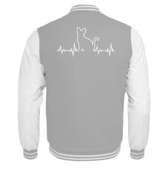 Cat Heartbeat ECG EKG - Cat Lovers Gift