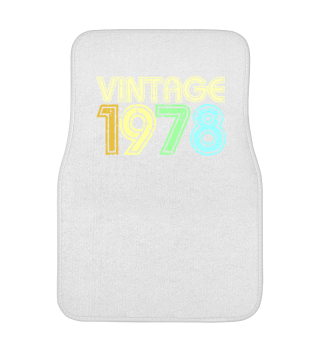 Jahrgang 1978 Vintage 40. Geburtstag
