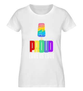 Proud LGBT Shirt Love is Love Shirt LGBTQ Pride Gay Lesbian