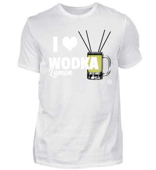 I LOVE WODKA LEMON | Vodka Shirt