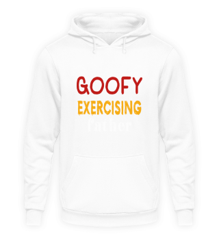 Goofy Exercising Father