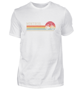 Montreal Fahrrad Vintage Bike Tshirt