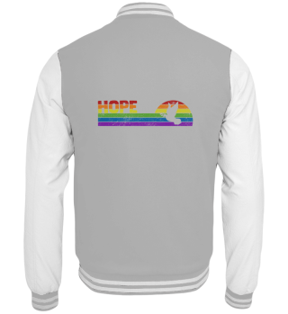 Hope Proud Ally LGBT Pride Month Rainbow