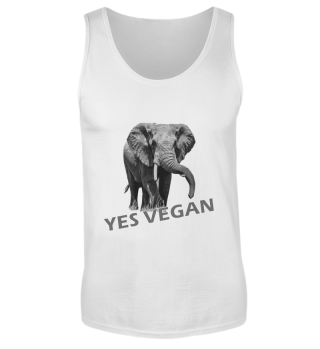 Yes vegan Elefant