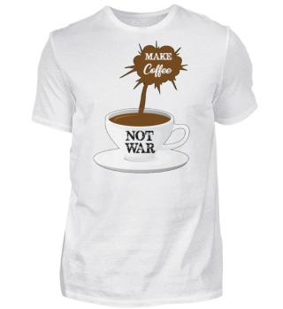 Kaffee – Shirt Cafe Frühstück Geschenk 