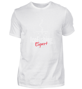 Ice fishing angler expert fishing rod ic