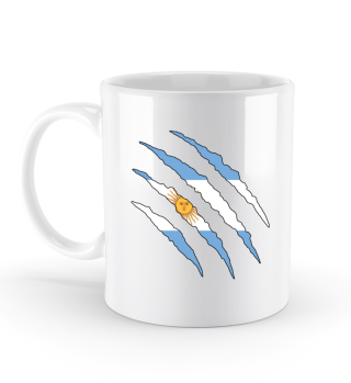 Argentinien Flagge WM Tasse Geschenk