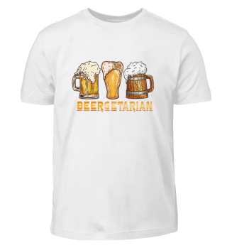 Beer Vegetarian T-Shirt Alcohol Party