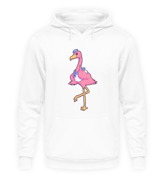 Fuck You Off Yeah middle finger Flamingo
