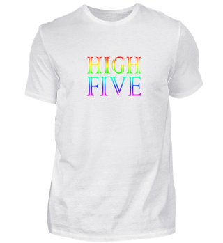 LGBT Regenbogen High Five 