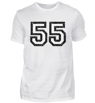 Nummer 55 (Vintage Weiß) T-Shirt