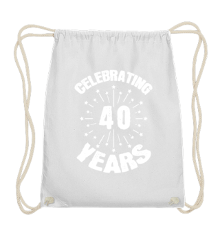 celebration 40 years birthday