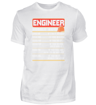 Ingenieur - Enigineer Hourly Rate