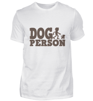 Dog Person DAD Design Gift T-Shirt