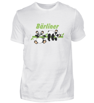 Süße Pandanbären Berlin Geschenk für Fan