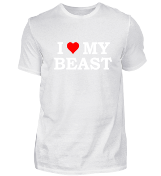 Ich liebe mein Beast Liebe Shirt