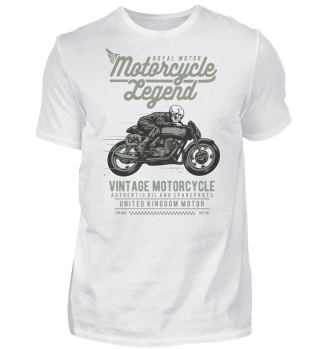 Motorcycle Legend Totenkopf Motorrad