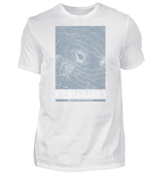 Kilimandscharo | Landkarte Topografie
