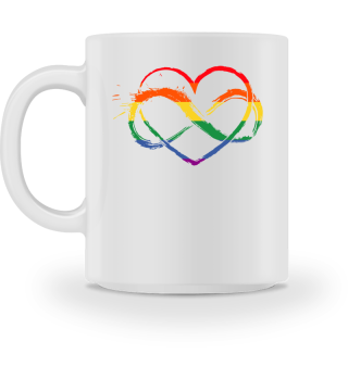 Hilarious Multicolor Hearts Prideful Supporting Graphic Puns Vintage LGBTQ Admiration Rainbows Illustration Gag