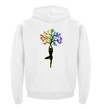 (0189) LGBT tree woman balance