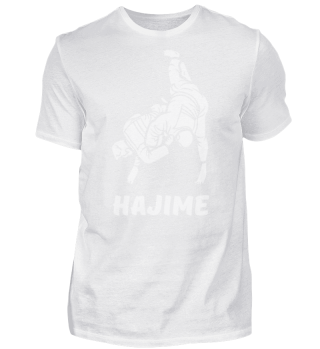 Judo Kampfsport T-Shirt Hajime