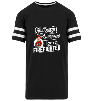 D001-0187A Proud Firefighter Feuerwehr -