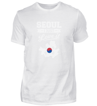 Seoul Karte Asien Südkorea Fernost